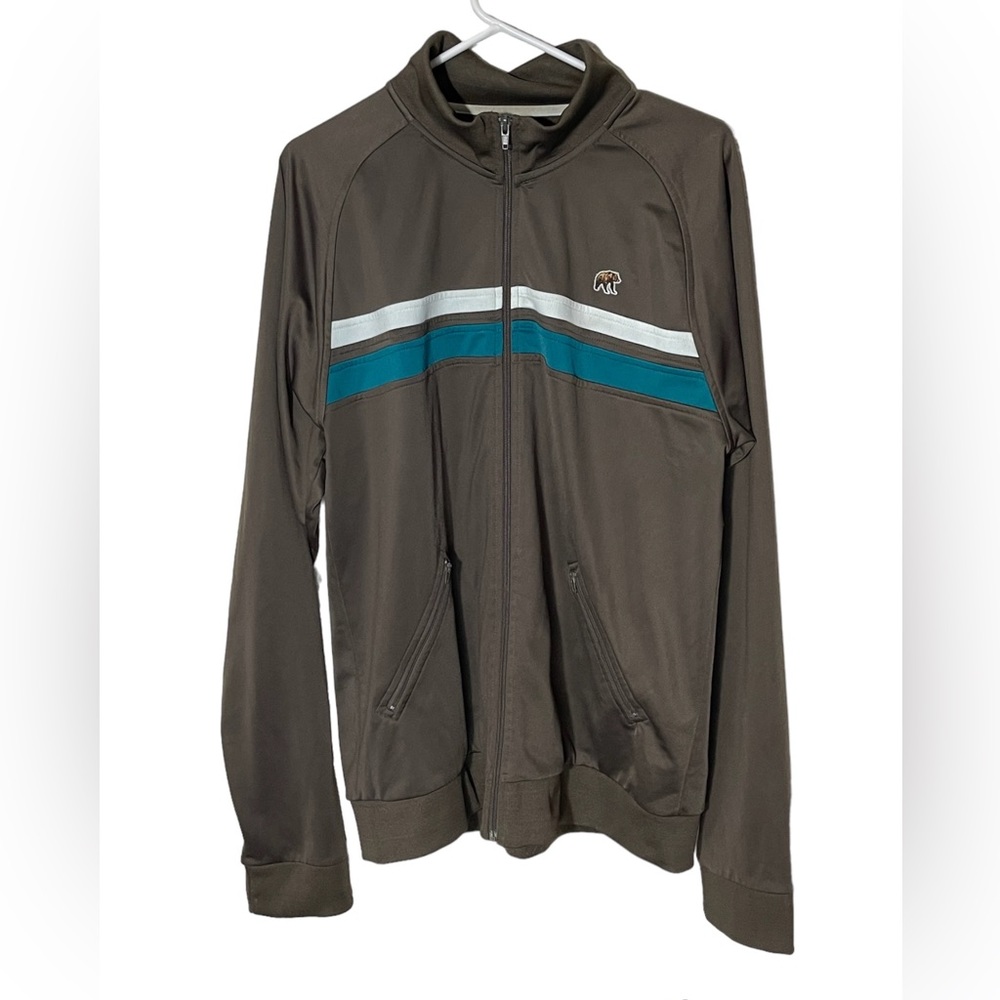 vintage fossil track, jacket, size XL